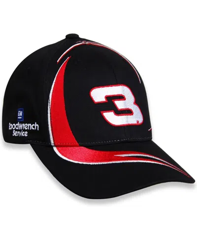 Checkered Flag Sports Men's Black/red Dale Earnhardt Good Wrench Swirl Adjustable Hat