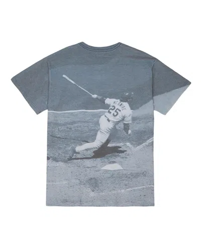 Mitchell & Ness Men's Mark Mcgwire St. Louis Cardinals Cooperstown Collection Highlight Sublimated Player Graphic T- In Gray