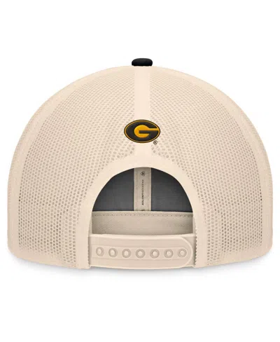 Top Of The World Men's Black/natural Grambling Tigers Bennett Truckerâ Adjustable Hat