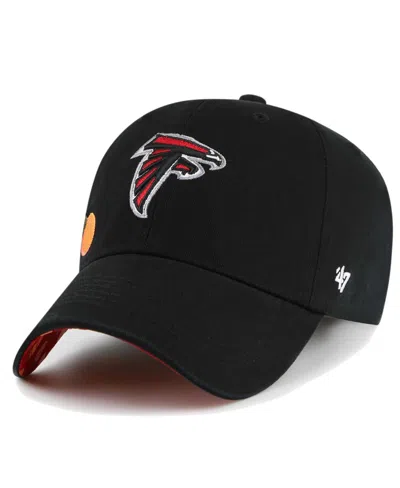 47 Brand Women's Black Atlanta Falcons Confetti Icon Clean Up Adjustable Hat