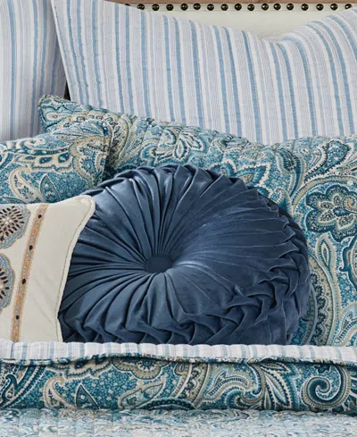 Levtex Kimpton Button Tufted Decorative Pillow, 16" Round