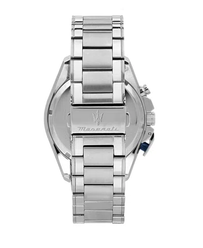 Maserati Men's Chronograph Stainless Steel Metal Band Watch, 45mm