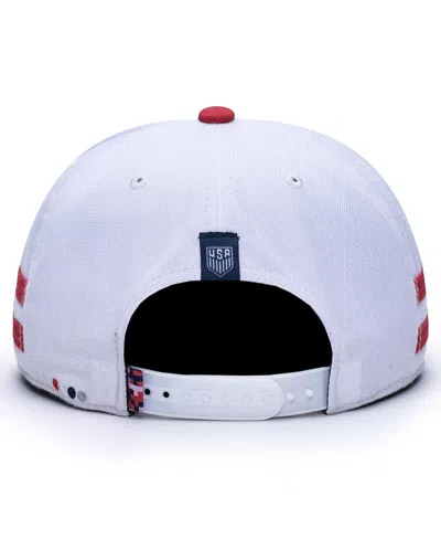 Fan Ink Men'sâ White Usmnt Off-shore Snapback Hat