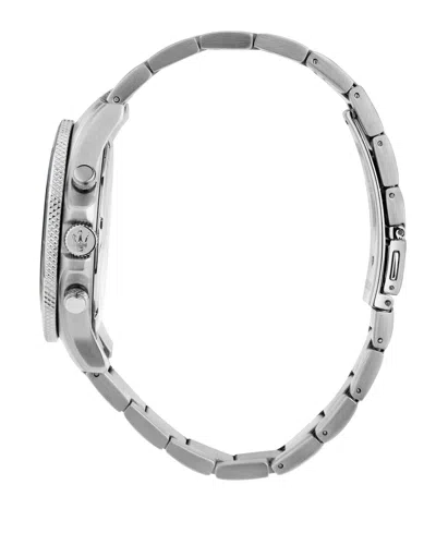 Maserati Men's Chronograph Stainless Steel Metal Band Watch, 43mm