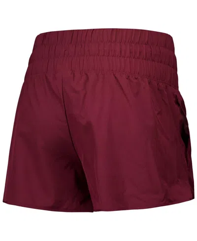 Champion Women's Garnet South Carolina Gamecocks Tailgate Her Woven Shorts In Burgundy