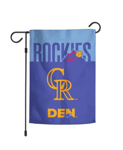 Wincraft Colorado Rockies 2025 City Connect 12" X 18" Double-sided Garden Flag