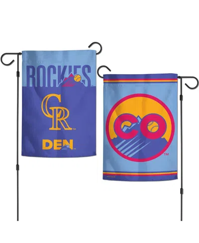 Wincraft Colorado Rockies 2025 City Connect 12" X 18" Double-sided Garden Flag