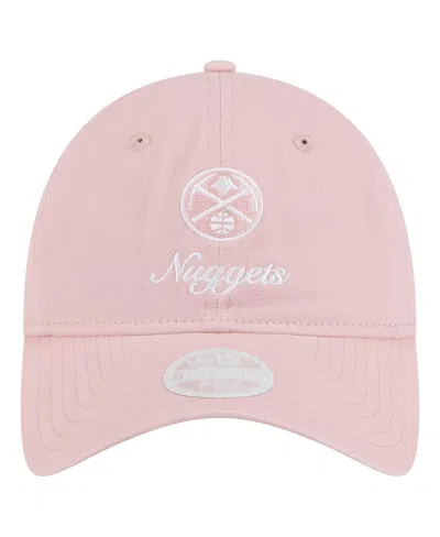 New Era Women'sâ Pink Denver Nuggets Gameday Preppy 9twenty Adjustable Hat