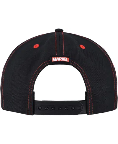 Lids Men's Black Spider-man Big Print A-frame Snapback Hat