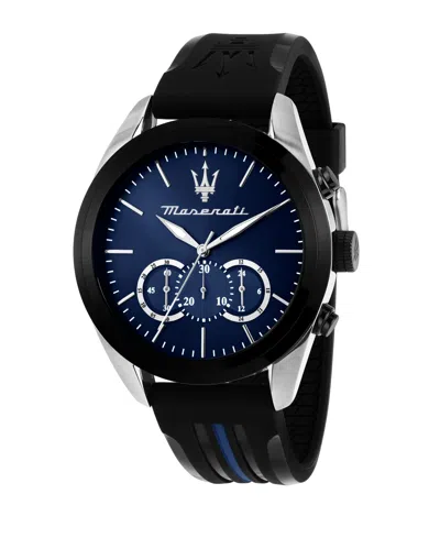 Maserati Men's Chronograph Satin Stainless Steel Watch, 45mm