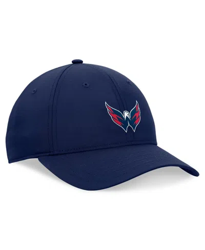 Fanatics Men's Navy Washington Capitals Front Office Ripstop Adjustable Hat