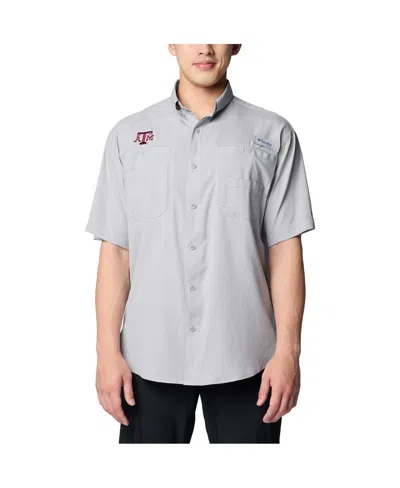 Columbia Men's Big & Tall Pfg Tamiami Ii Short Sleeve Shirt In Gray