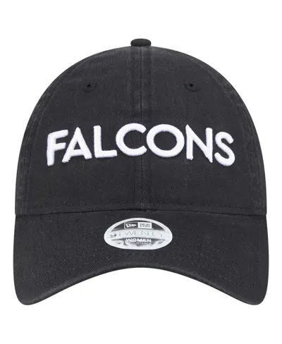 New Era Women's Black Atlanta Falcons Cece 9twenty Adjustable Hat