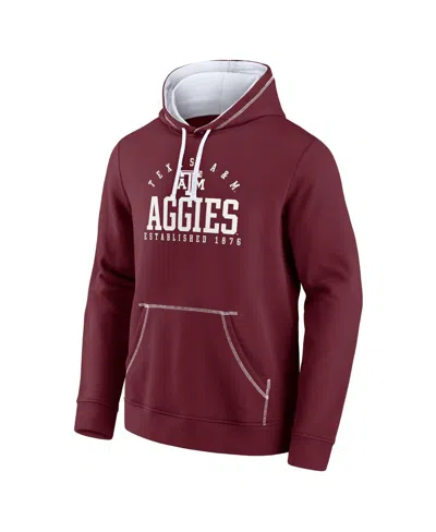 Fanatics Men's  Maroon Texas A&m Aggies Defender Pullover Hoodie In Brown