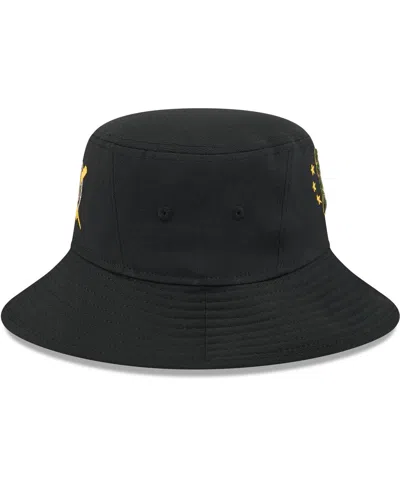 New Era Men's Black Athletics 2024 Armed Forces Day Bucket Hat
