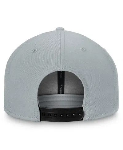Fanatics Men's Silver Los Angeles Kings Fundament Adjustable Hat