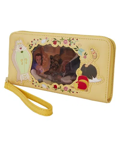 Loungefly Beauty And The Beast Lenticular Wristlet