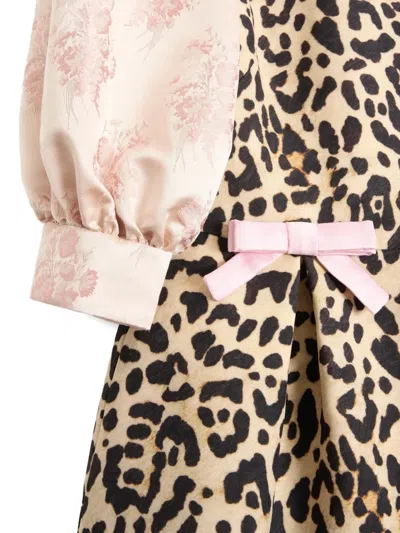 Valentino Leopard Print Dress In Animal Print
