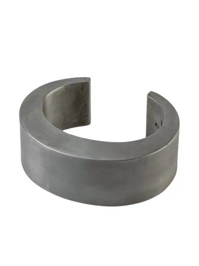 Parts Of Four Sterling-silver Crescent Bracelet In Metallic