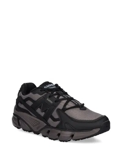 Karhu Mesh-panelled Sneakers In Black