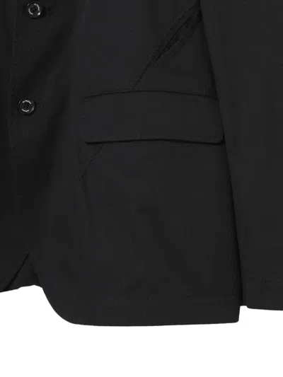 Undercover Lamb-embroidered Button Jacket In Black