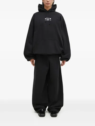Vetements Elastic-waistband Track Pants In Black