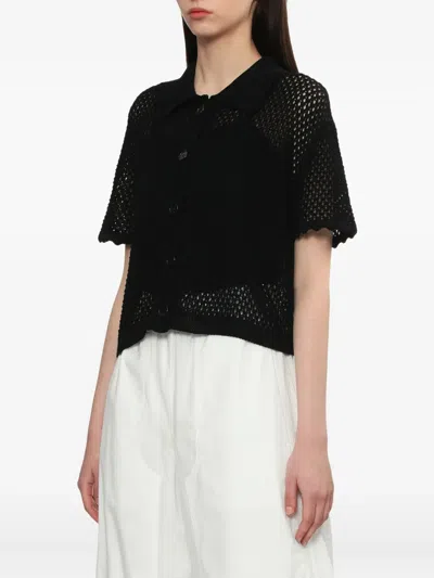 Juunj Open-knit Cardigan