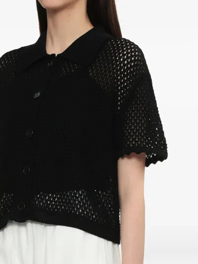 Juunj Open-knit Cardigan