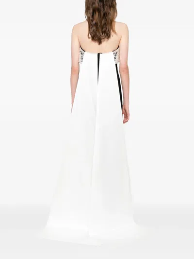 Jean Louis Sabaji Embellished Maxi Dress In Black