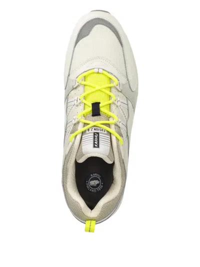 Karhu Mesh-panelled Sneakers In White