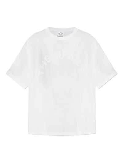 The Upside Logo-print T-shirt In White