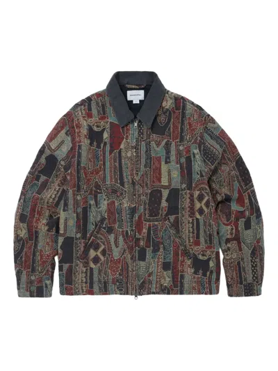 This Is Never That Crazy Work Paisley-pattern Jacket