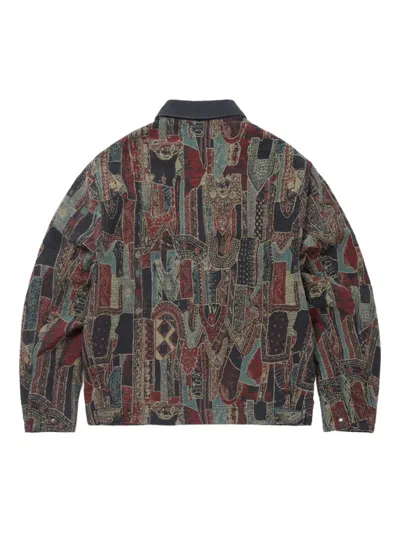 This Is Never That Crazy Work Paisley-pattern Jacket