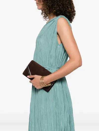Jimmy Choo Envelope Suede Clutch Bag