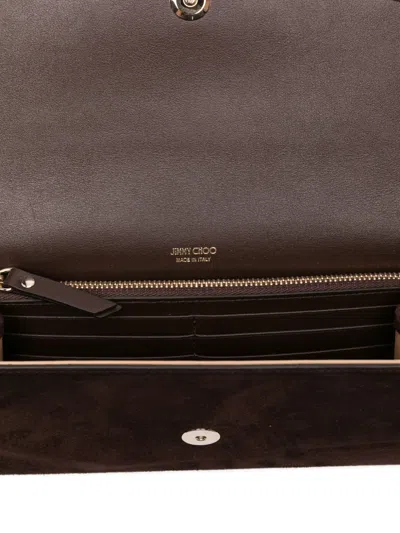 Jimmy Choo Envelope Suede Clutch Bag