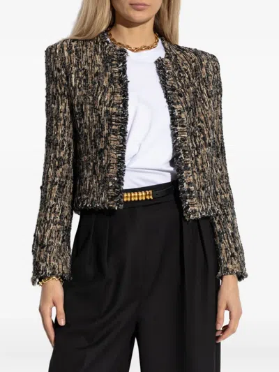 Iro Long Sleeve Casual Jacket In Black