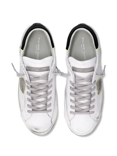 Philippe Model Distressed Low-top Sneakers