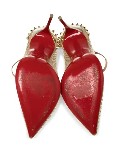 Pre-owned Christian Louboutin 115mm Spikes Pumps