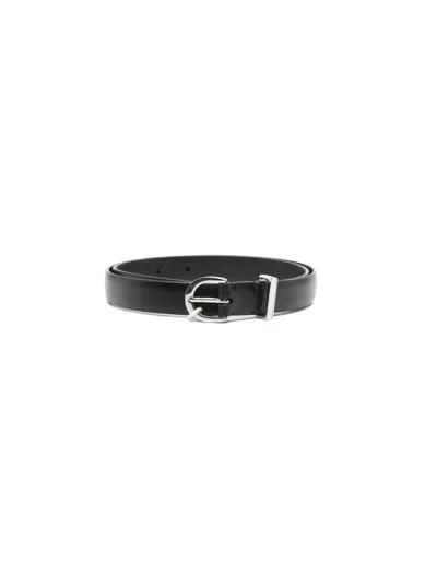 Khaite Luna Belt In Black