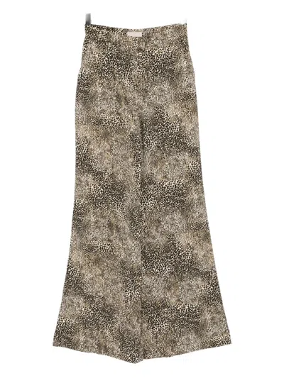 Elie Saab Printed Palazzo Pants In Multi