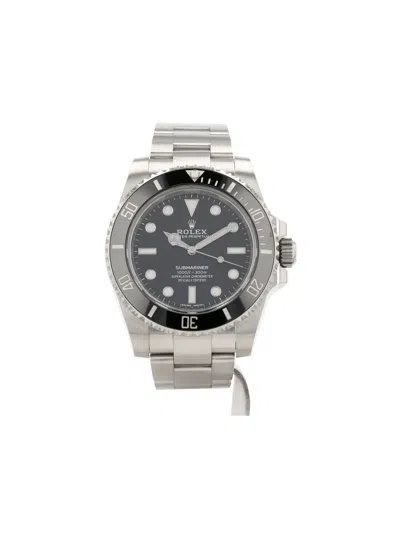 Pre-owned Rolex 2017 Submariner 40mm In Black