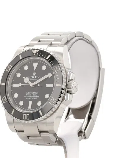 Pre-owned Rolex 2013 Submariner 40mm In Black