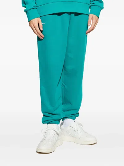 Pangaia Elasticated-cuff Track Pants In Blue