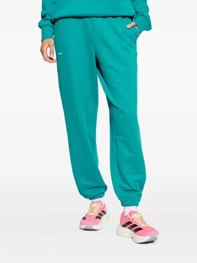 Pangaia Elasticated-cuff Track Pants In Blue