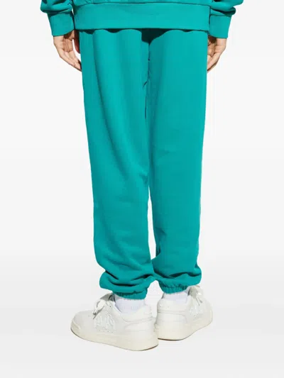 Pangaia Elasticated-cuff Track Pants In Blue
