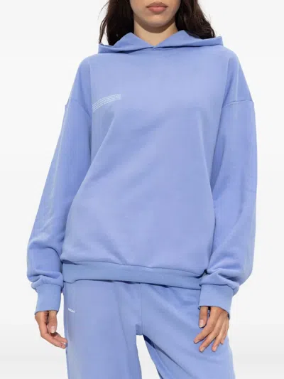 Pangaia Organic Cotton Hoodie In Blue
