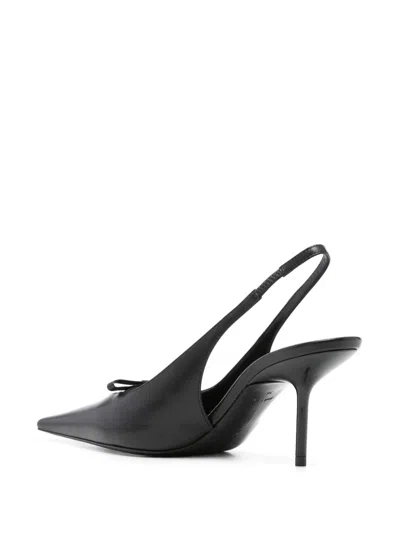 Victoria Beckham 75mm Slingback Pointed-toe Pumps In Black