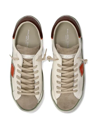 Philippe Model Low-top Sneakers In White