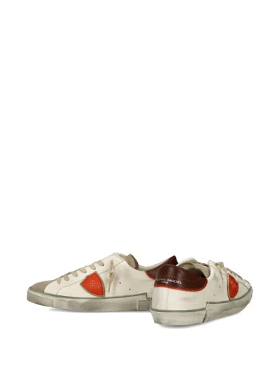 Philippe Model Low-top Sneakers In White