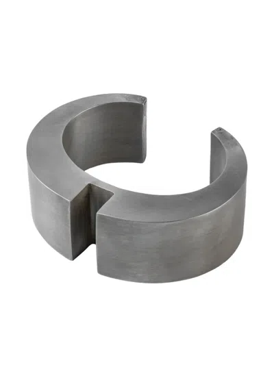 Parts Of Four Sterling Silver Crescent Rift Bracelet In Metallic
